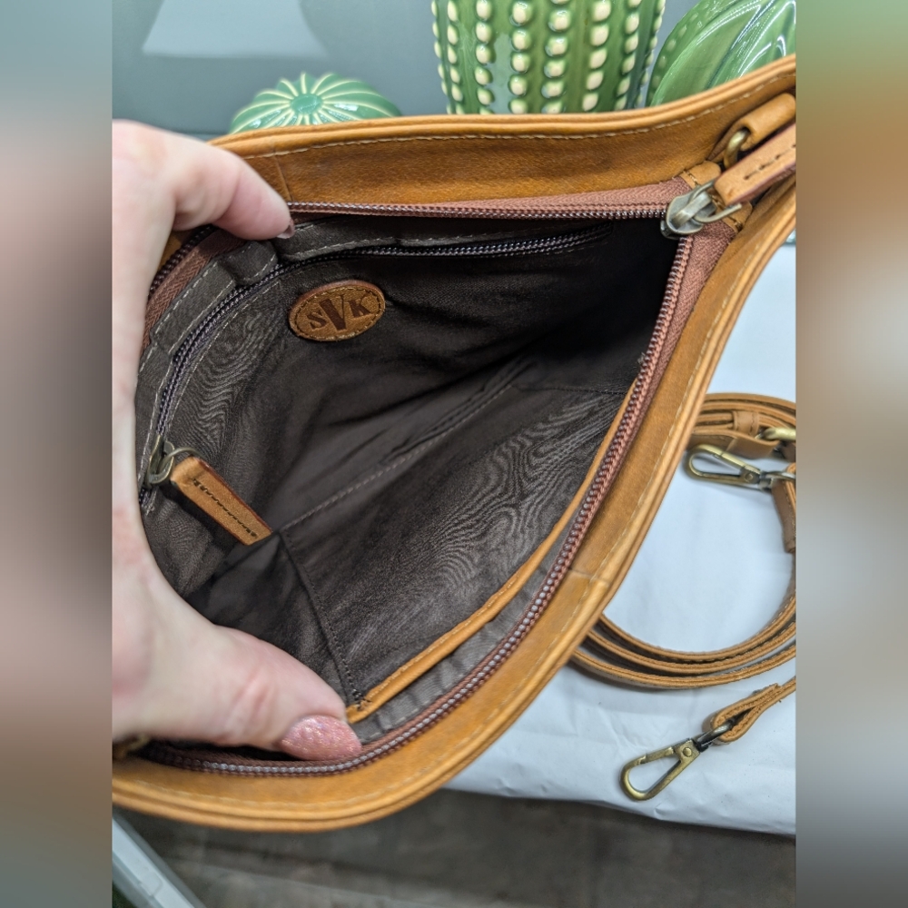 NWT Brown Western Clutch/Crossbody  Bag - Picture 4 of 7